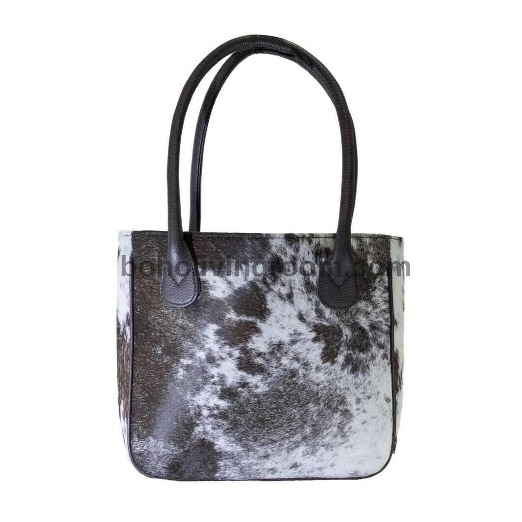 Speckled Hair On Hide Tote Purse