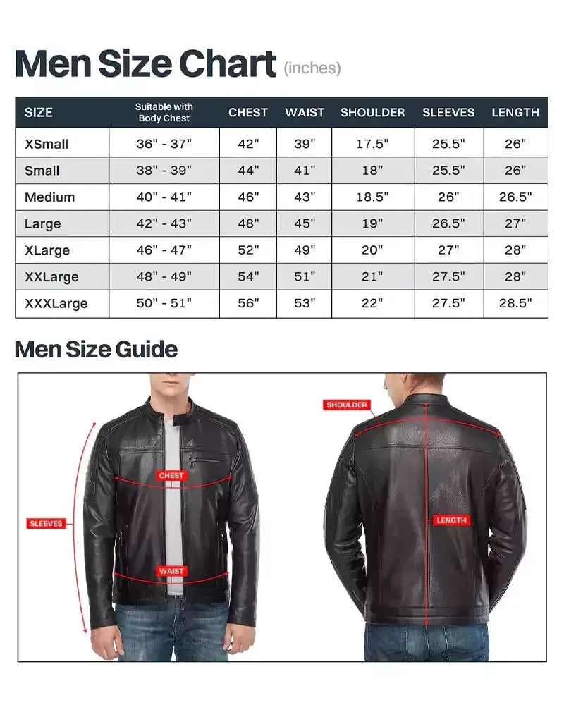 mens leather long sleeve shirt