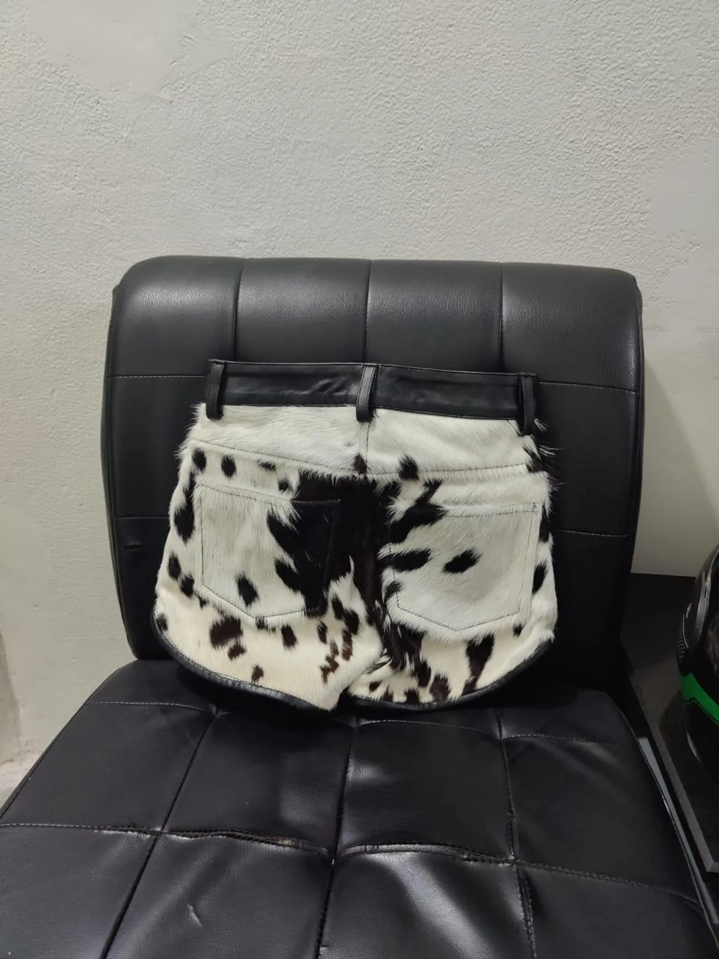 Genuine cowhide shorts women love—made with real hair-on cow fur. Ideal cow shorts for rodeo outfits, country events, or everyday bold fashion.