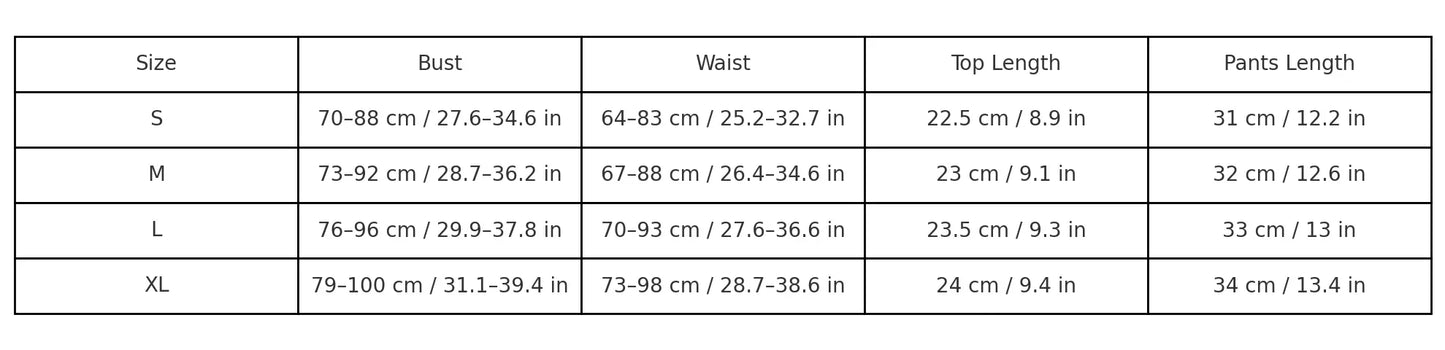 camisoles for women and shorts