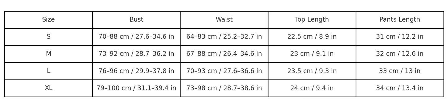 camisoles for women and shorts