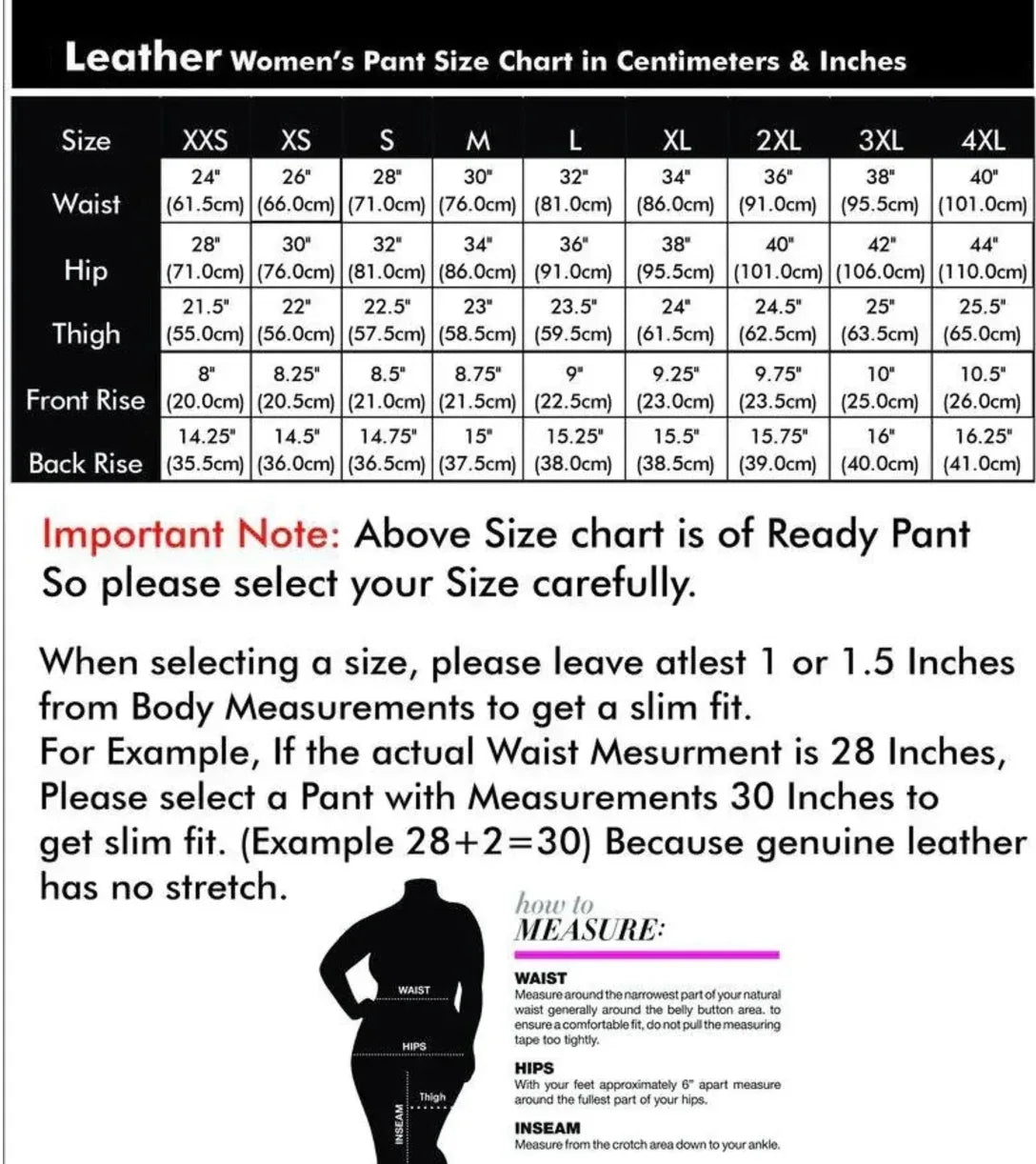 leather jogger style cargo pants