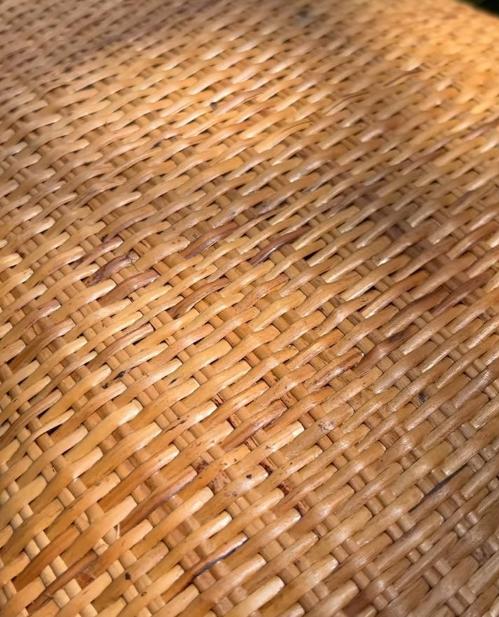 Irregular Natural Rattan Bag