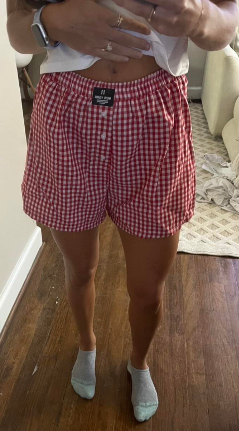 Women's Patch Square Boxer Shorts