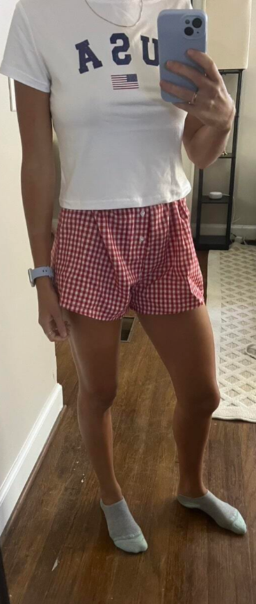 Women's Patch Square Boxer Shorts