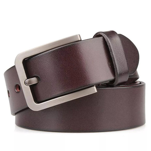 Real Leather Casual Belts for Jeans Men's