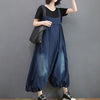 Oversized Women Denim Overalls Jumpsuit