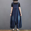 Oversized Women Denim Overalls Jumpsuit