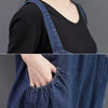 Oversized Women Denim Overalls Jumpsuit