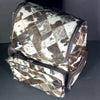Patchwork Cowhide Backpack Leather Diaper Bag