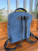 Western Tooled Leather Suede Travel Backpack