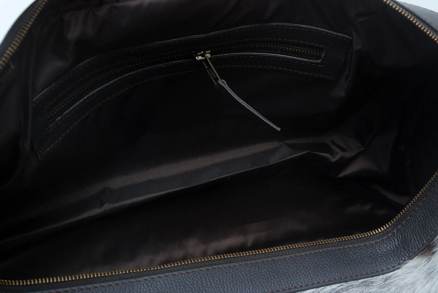 Western Cowhide Travel Bag for Weekend