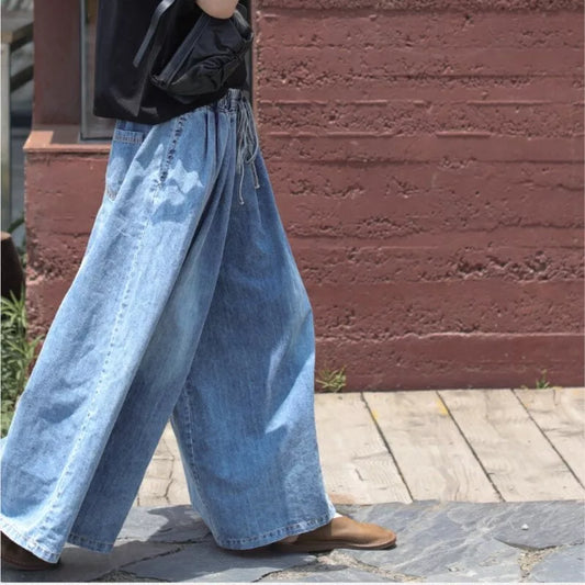 Women’s Loose Fit Baggy Denim Jean Wide Leg