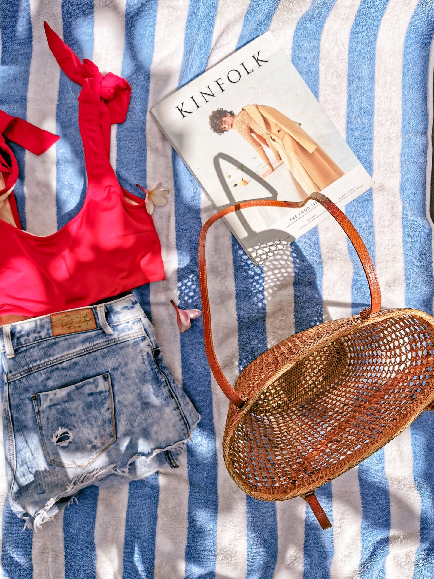 Rattan Tote Bag