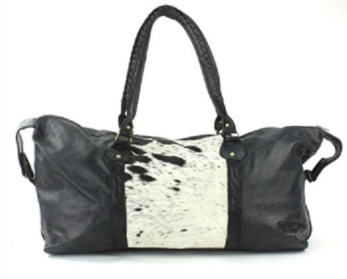 Cowhide Overnight Bag