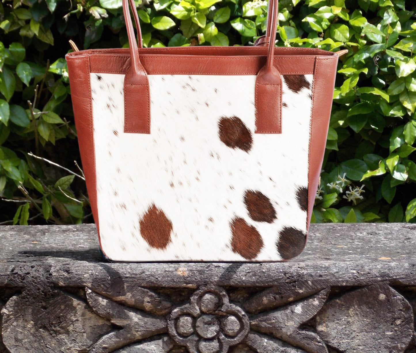 Cowhide Fur Bag