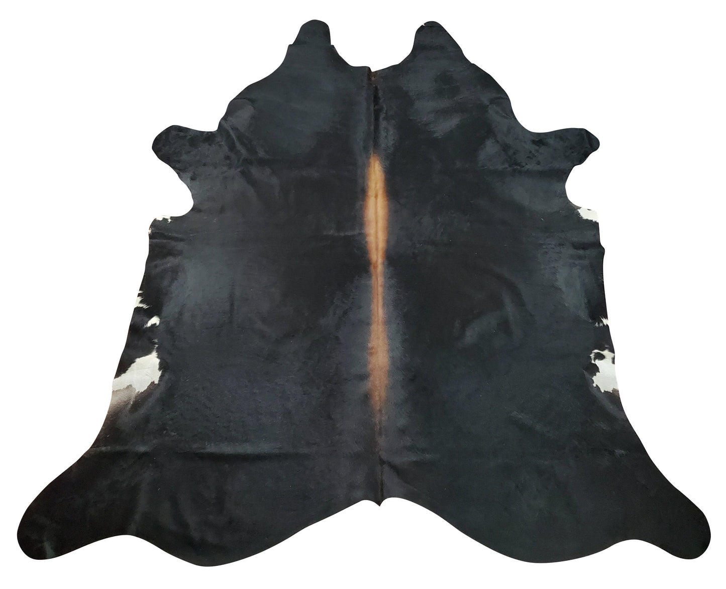 Placing extra large cowhide rugs is very easy mostly white with some black spots, this will looks stunning layered with other carpets or on dark floors. Country style living rooms are the dream of any family who loves the nature, black white cowhide rug brings the feel of ranch to any home.