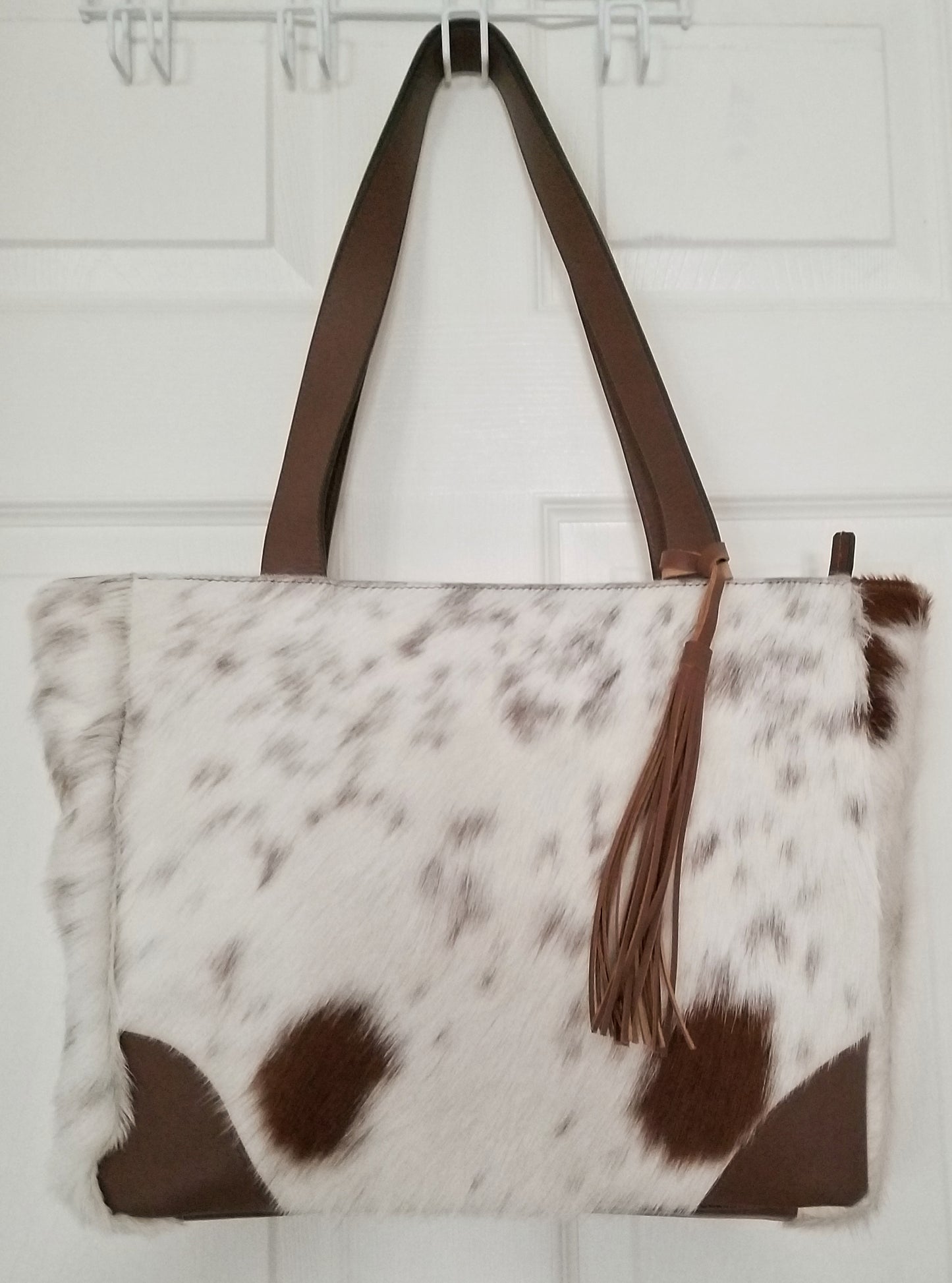 Cowhide Tote Bag