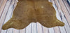 Extra Small Cowhide Rug Brown 5.4ft x 5.6ft