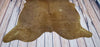 Extra Small Cowhide Rug Brown 5.4ft x 5.6ft