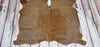 Extra Small Cowhide Rug Brown White 4.3ft x 4ft
