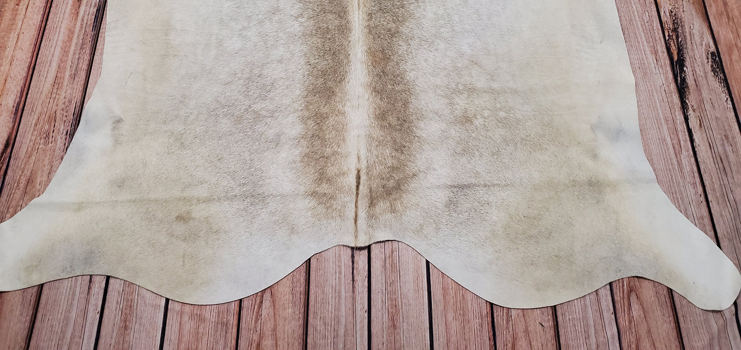 Exotic Grey Cowhide Rug 7.2ft x 6.3ft