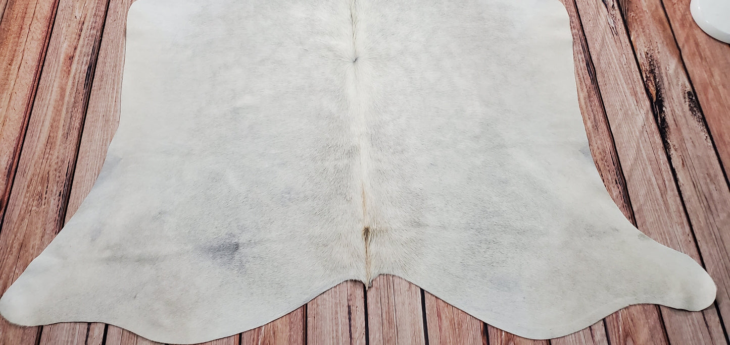 Brazilian Grey Cowhide Rug 7.3ft x 6.2ft