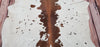 Extra Large Reddish Tricolor Cowhide Rug 7.5ft x 6ft