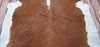Brown Hereford Cowhide Rug 7ft x 6.6ft