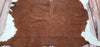 Natural Brown Hereford Cowhide Rug 6ft x 6ft