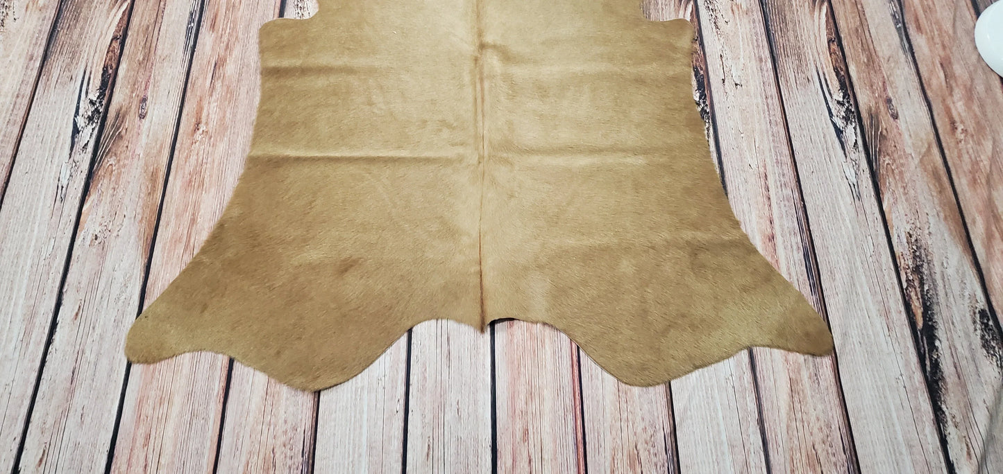 Extra Small Cowhide Rug 4.1ft x 4.1ft