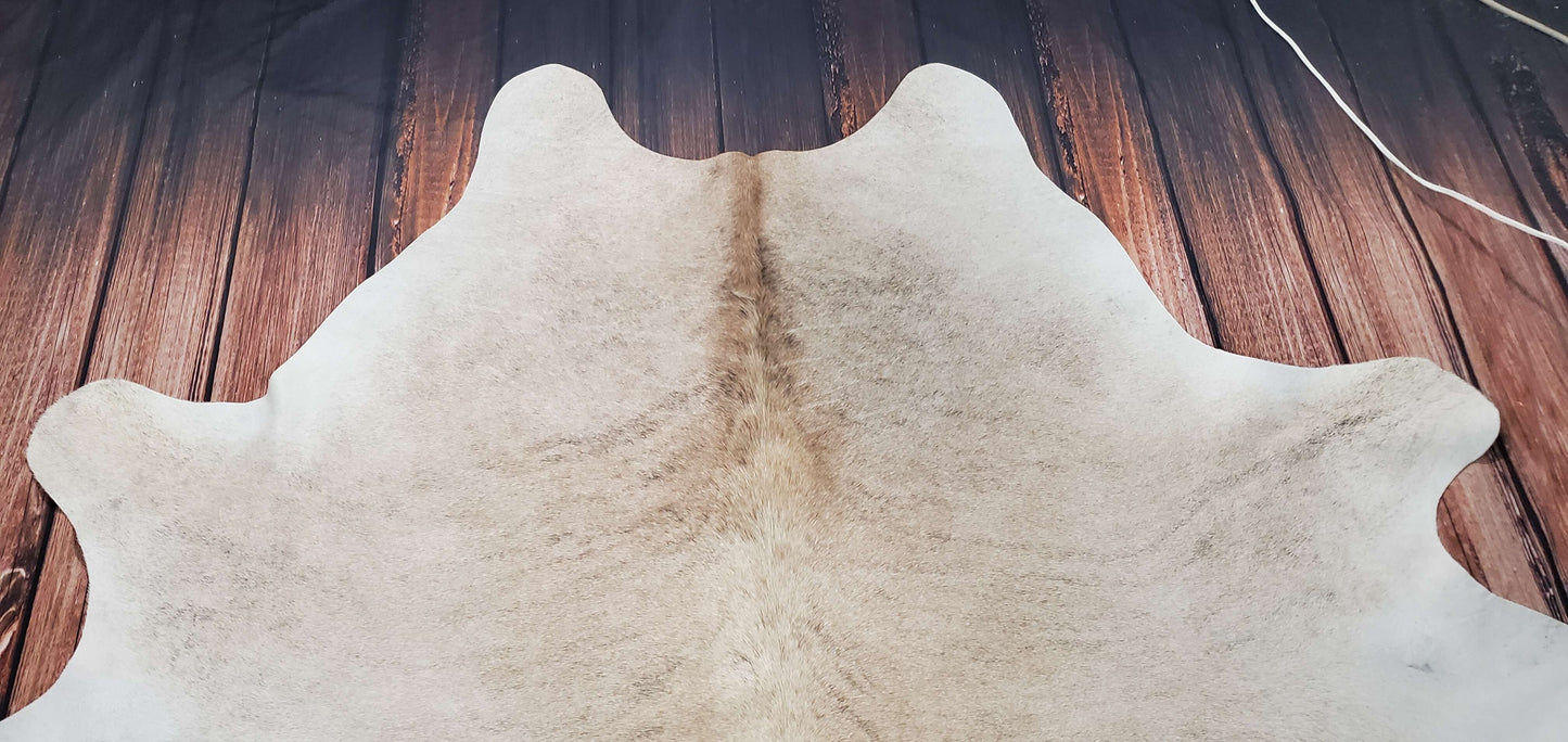XXL Brindle Cowhide Rug 7.2ft x 7ft