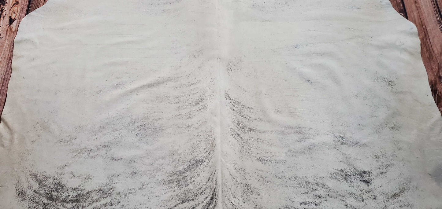 Light Brindle Cowhide Rug 6.8ft x 6.3ft