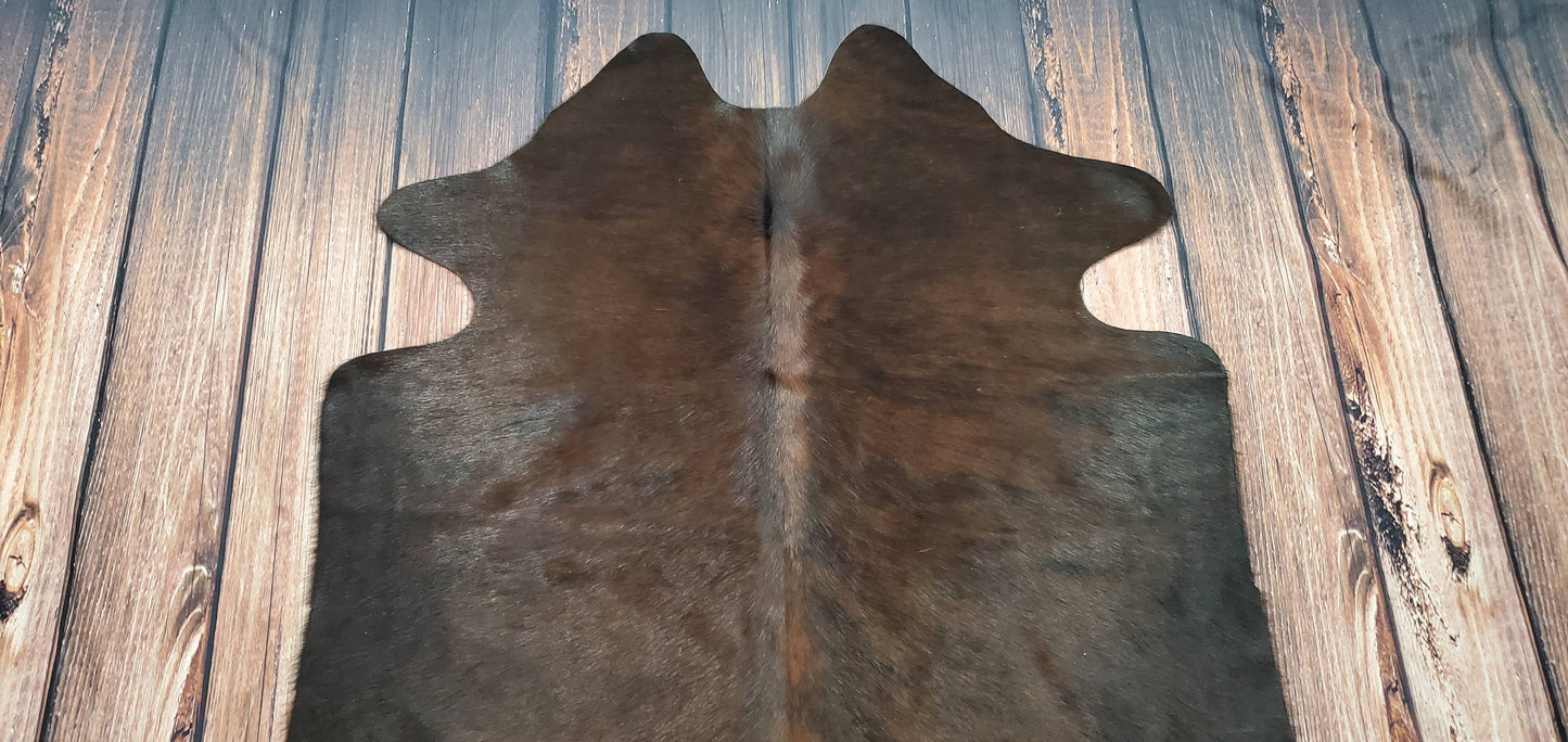 Exotic Mini Brazilian Cowhide Rug 4.4ft x 4.4ft