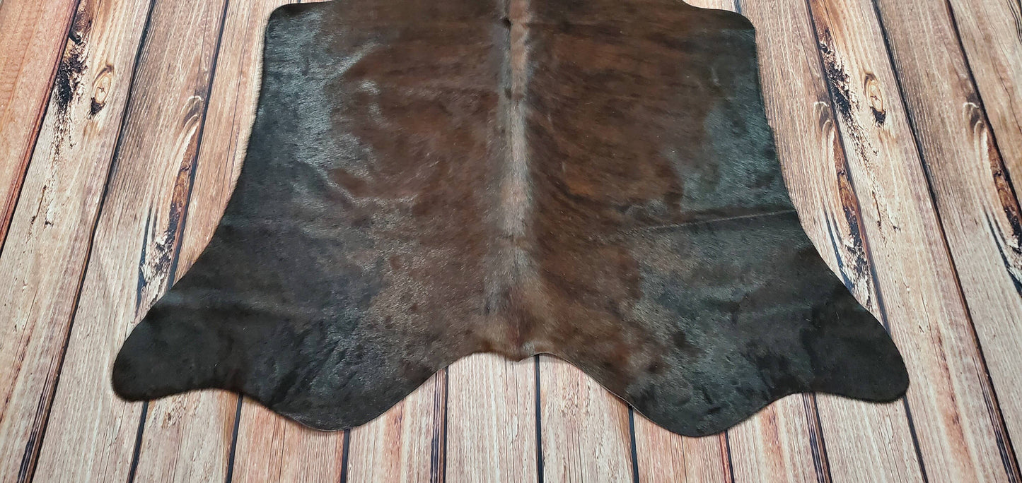 Exotic Mini Brazilian Cowhide Rug 4.4ft x 4.4ft