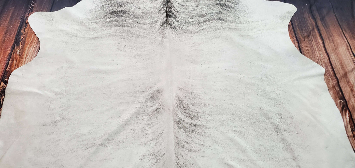 Extra Large Light Brindle Cowhide Rug 7.7ft x 7ft