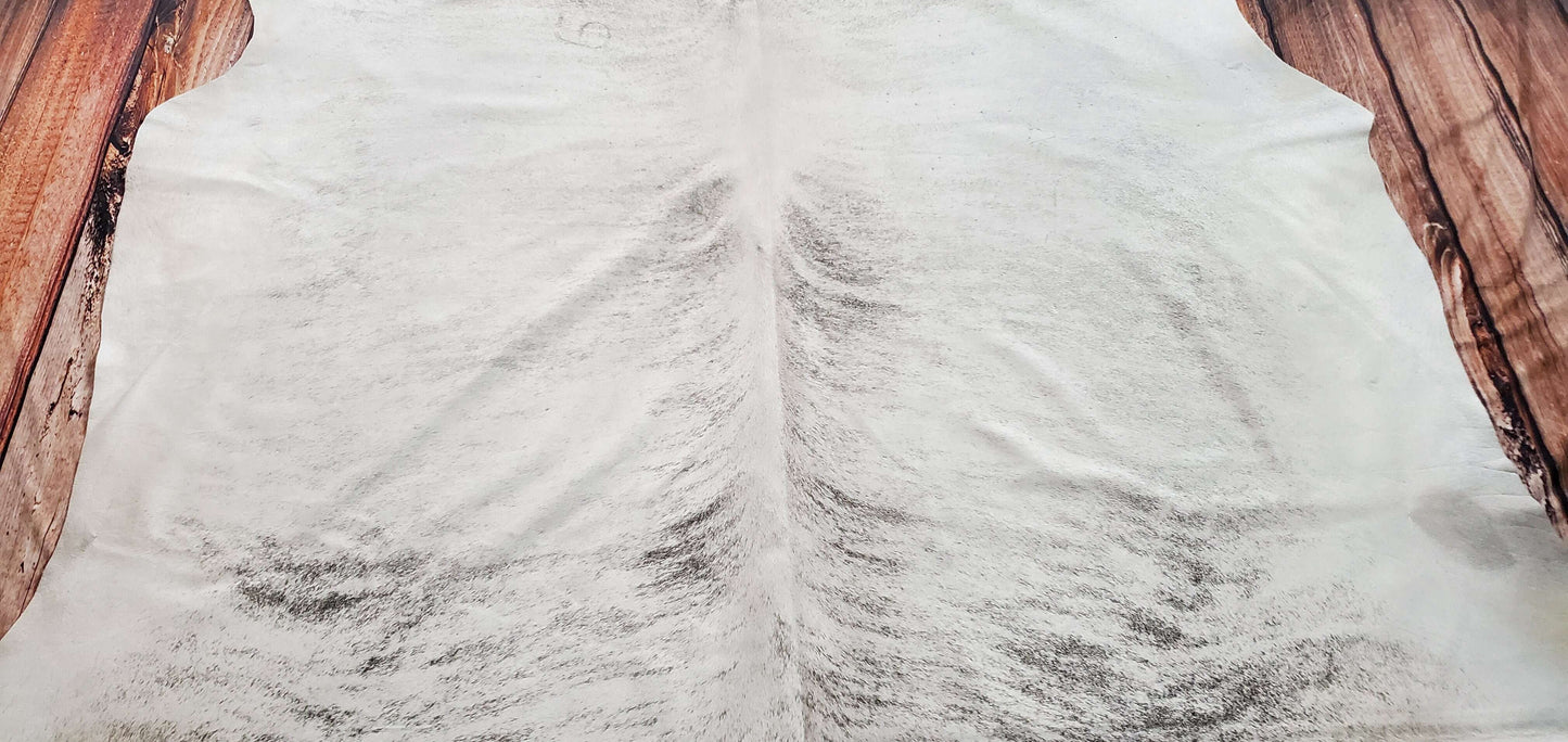 Extra Large Light Brindle Cowhide Rug 7.7ft x 7ft