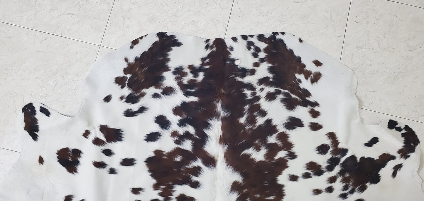 Extra Small Cowhide Rug 5.4ft x 5.1ft