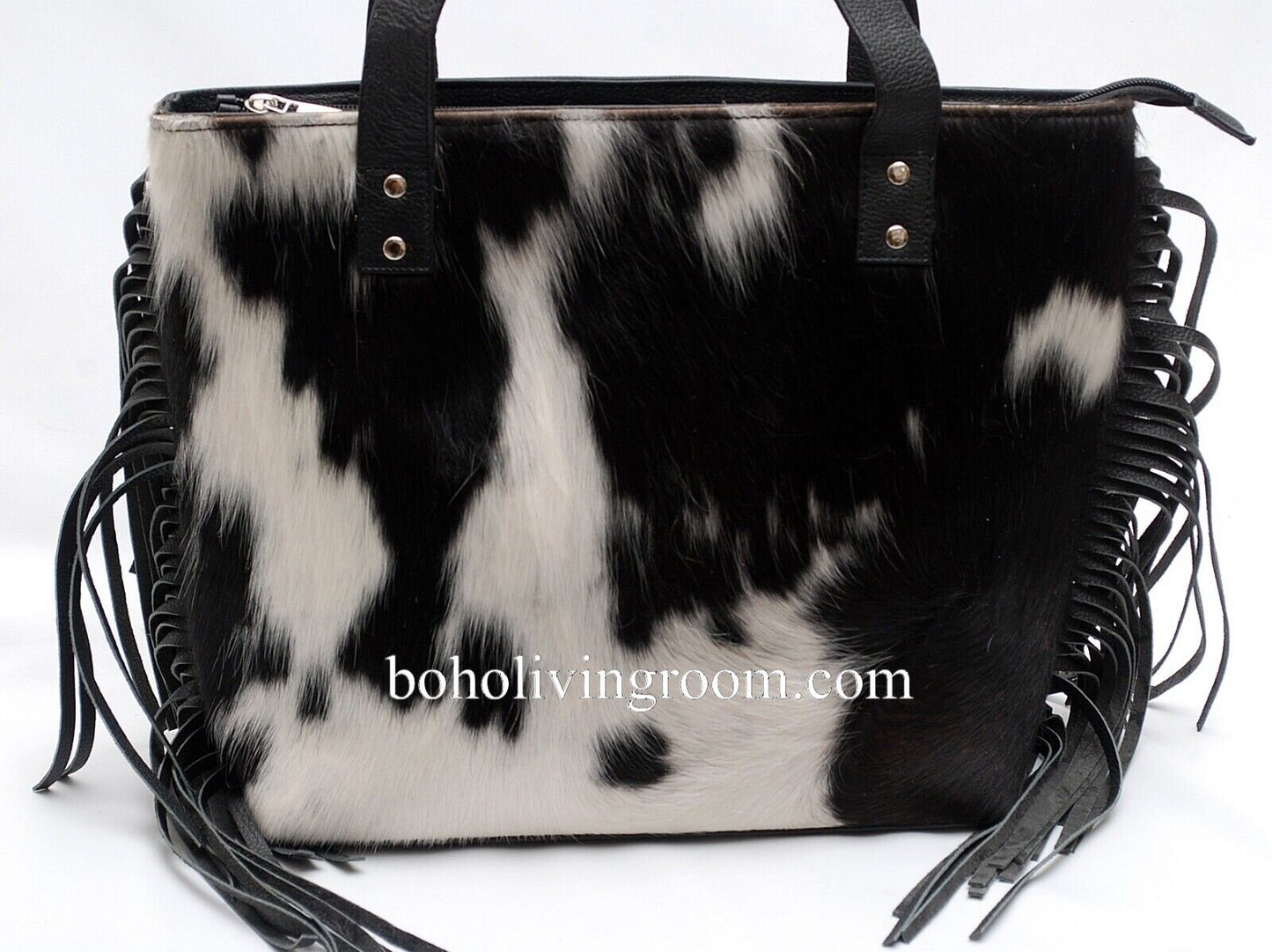 Cowhide western bag