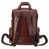 The exotic leather backpack comes with adjustable straps to fit different heights and body types, while a spacious interior provides plenty of room for all your essentials.