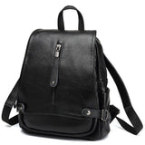 Real Black Leather Laptop Bag