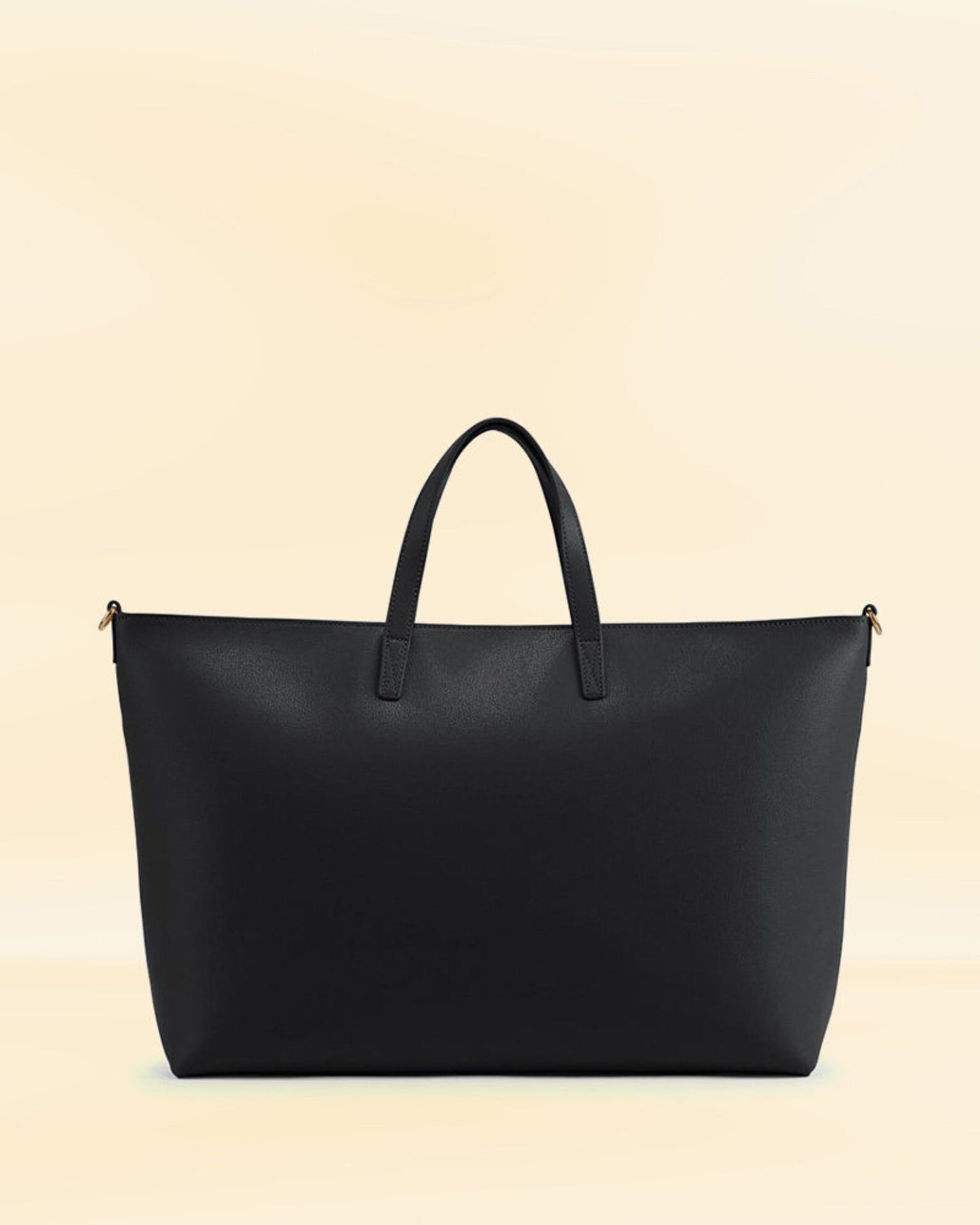 Dark Leather Shoulder Bag