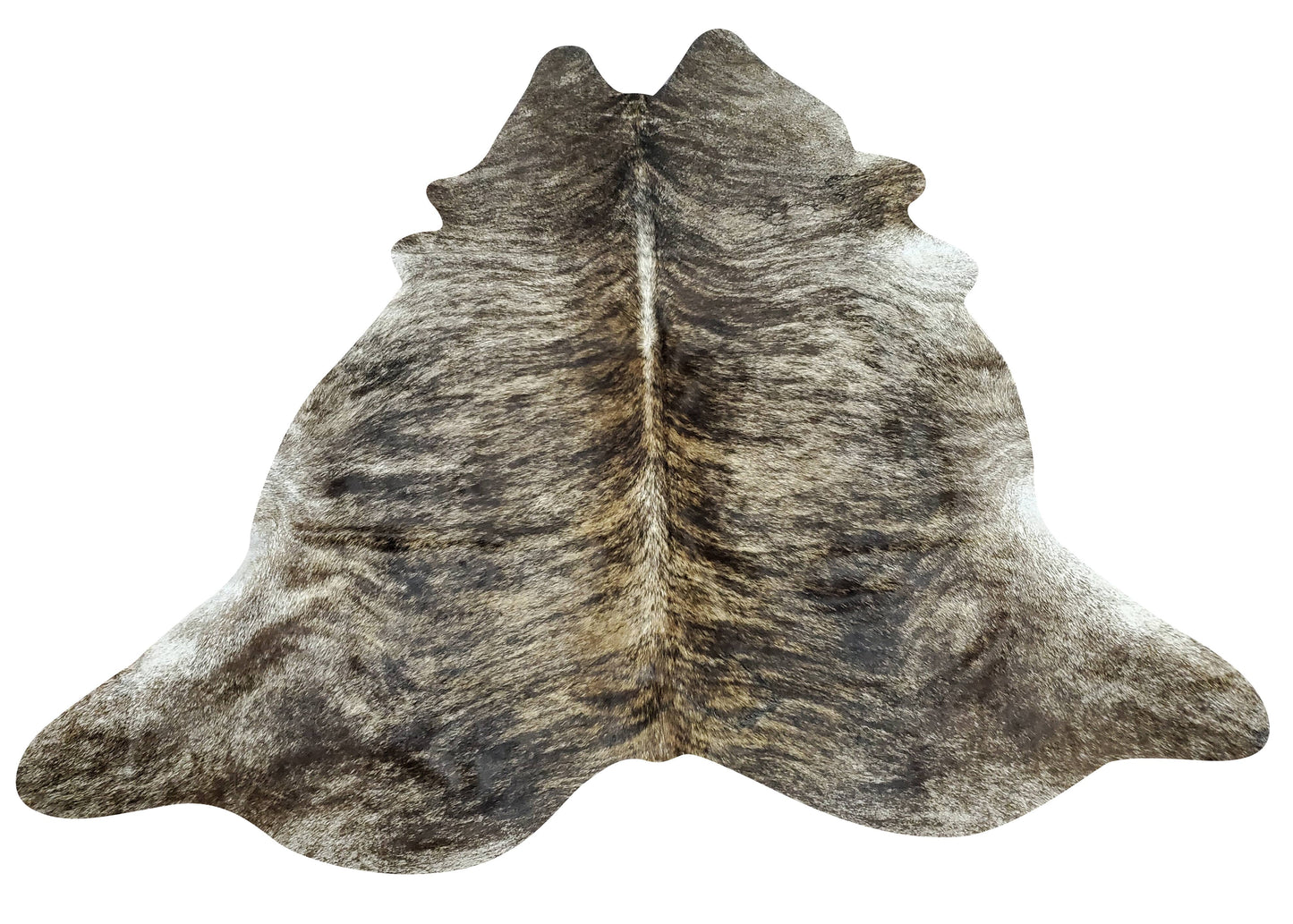 Rustic grey brown cowhide rugs are talk of the town, free shipping, this hair on cow hide area rug is natural, very soft, smooth and velvety feel