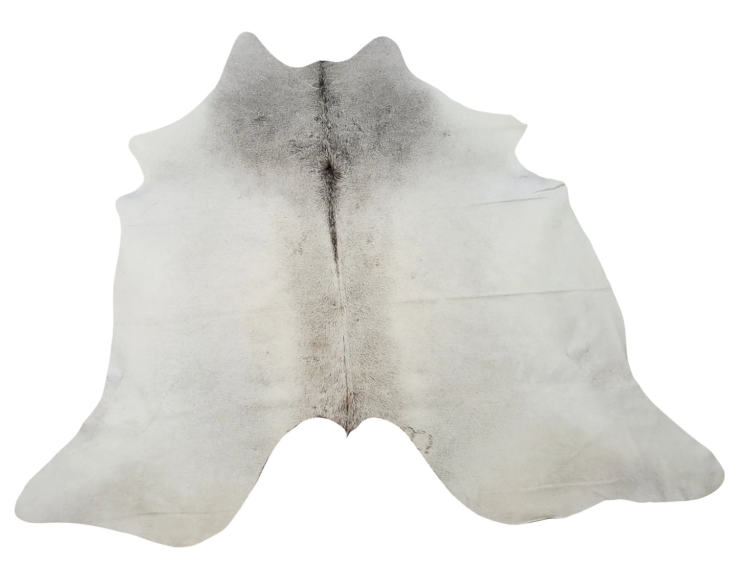 Genuine Cowhide Rug Medium Grey 6.2ft x 6.4ft