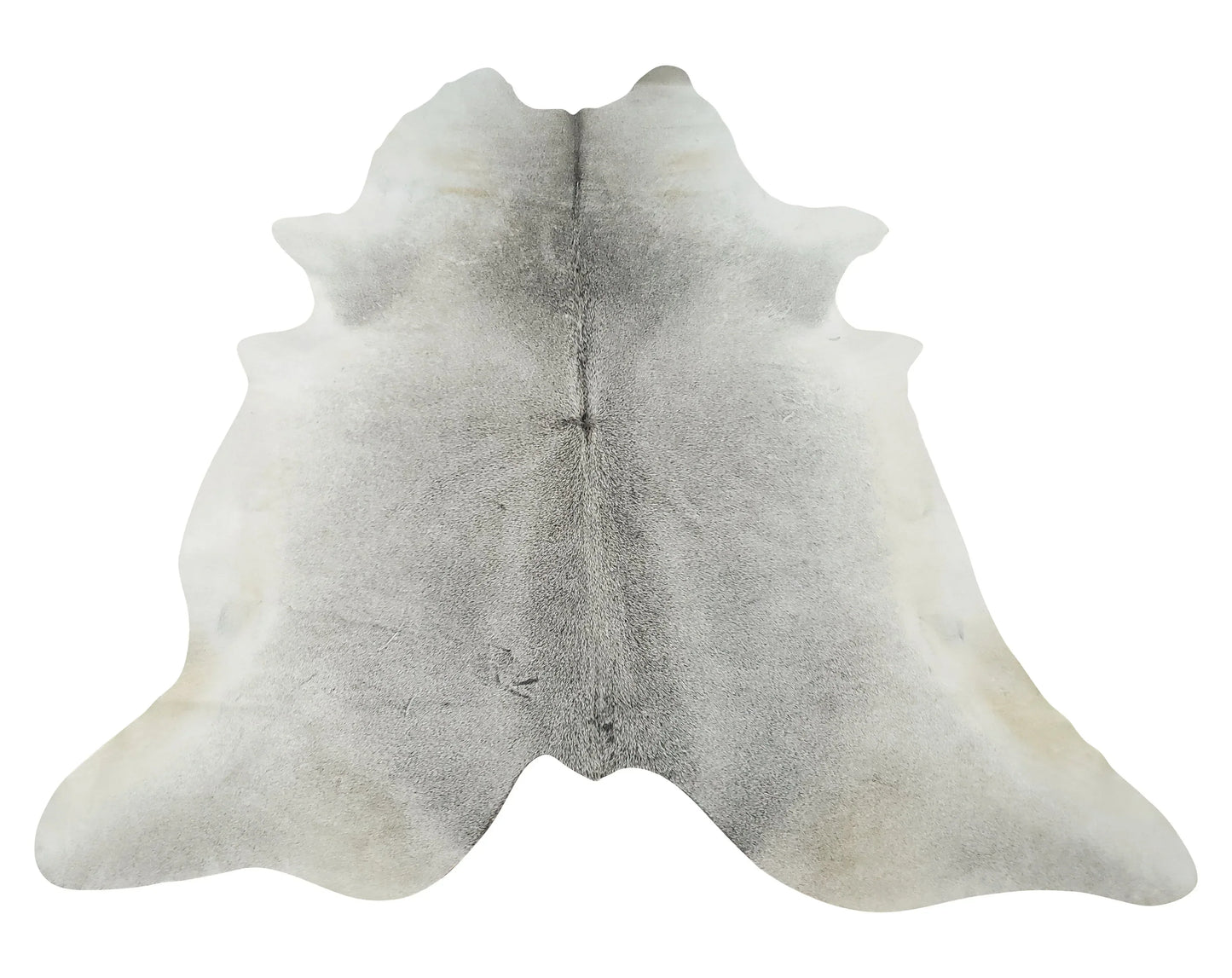 Original Grey Cowhide Rug 6.2ft x 6.2ft