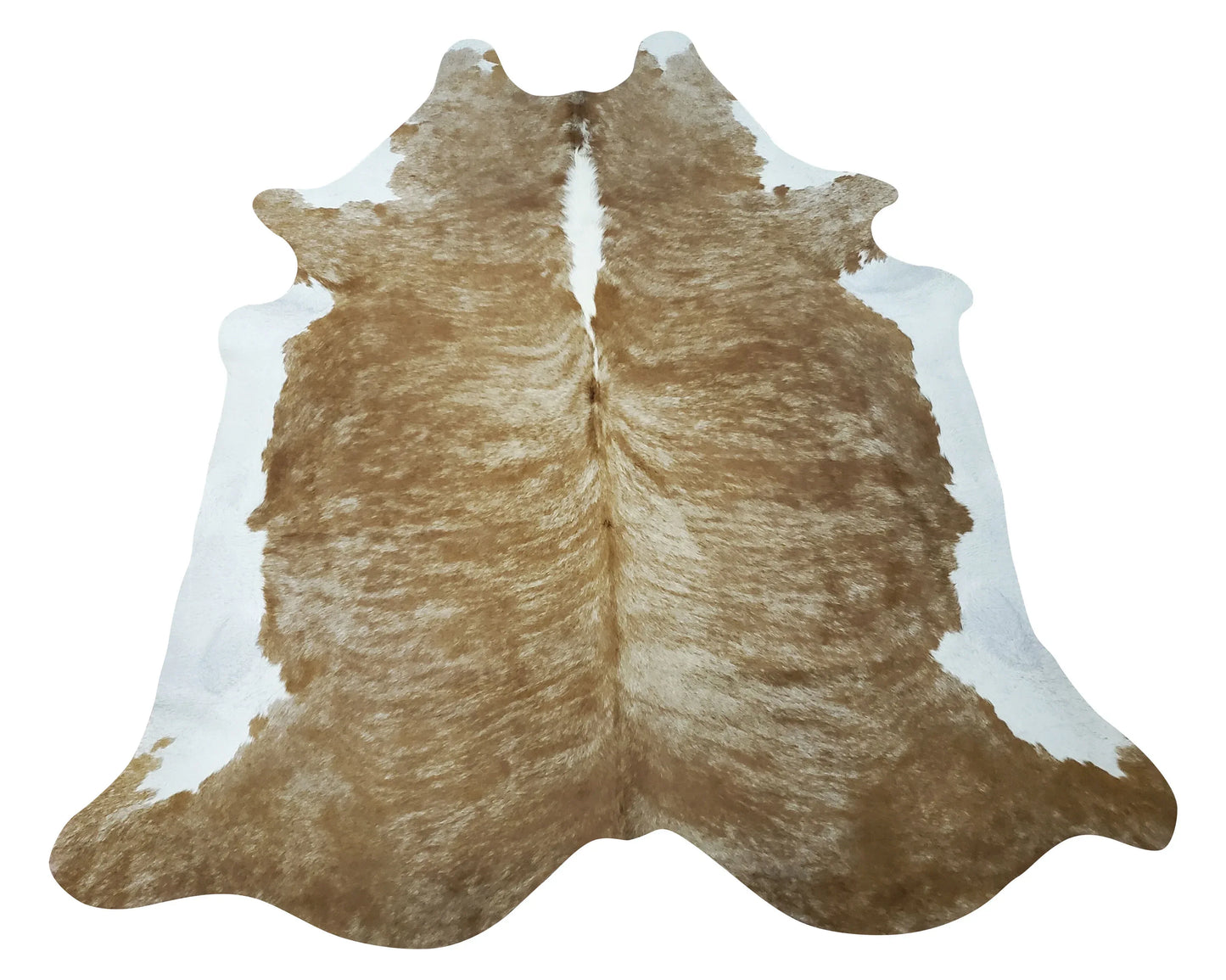 Caramel Cowhide Rug 7.8ft x 6.7ft