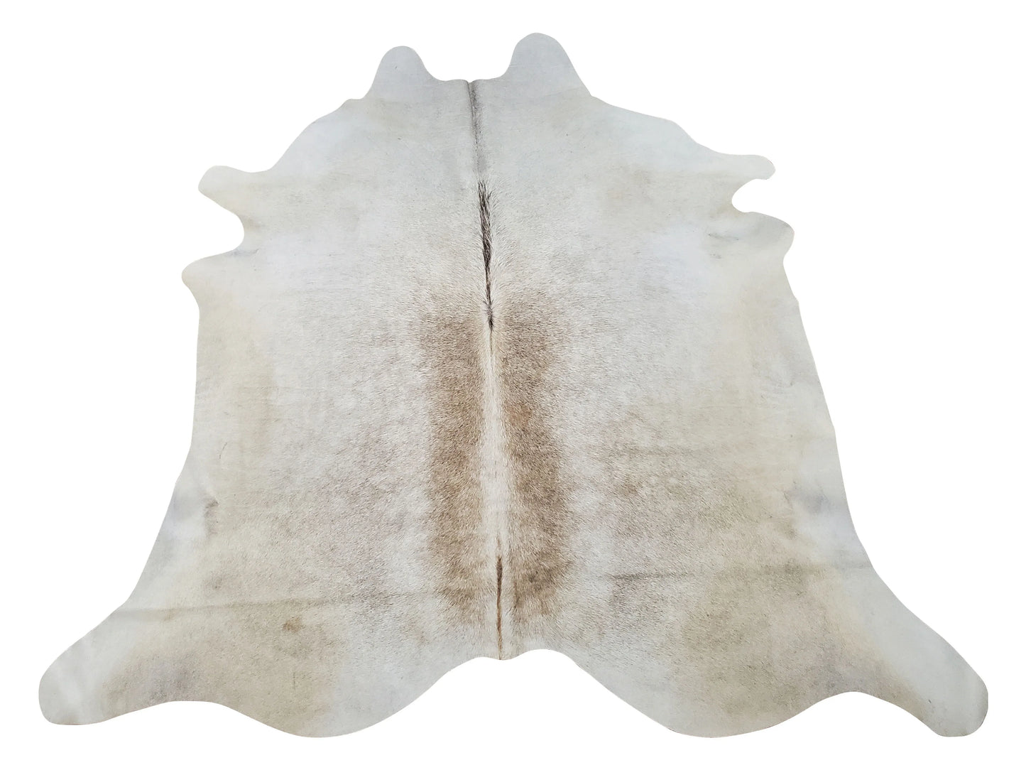 Exotic Grey Cowhide Rug 7.2ft x 6.3ft