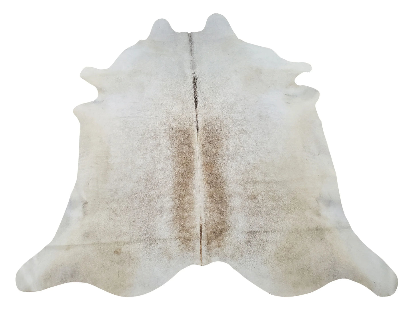 Exotic Grey Cowhide Rug 7.2ft x 6.3ft