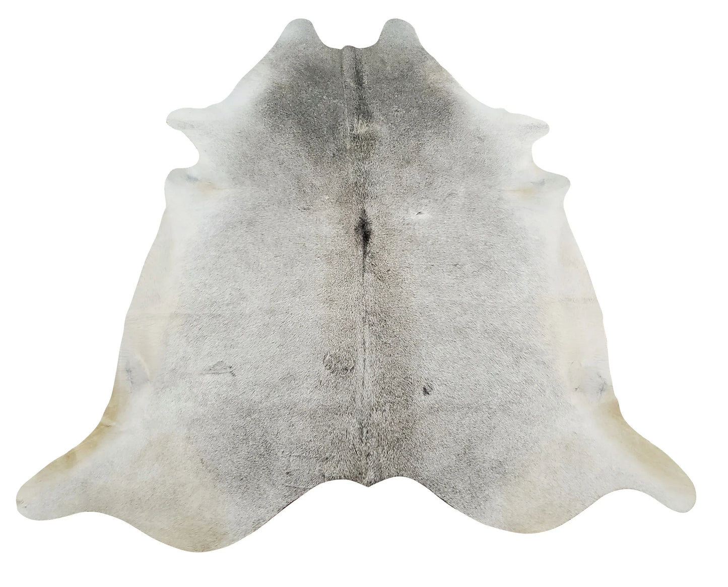 Grey Cowhide Rug Large Natural Brazilian Hide 7ft x 6ft