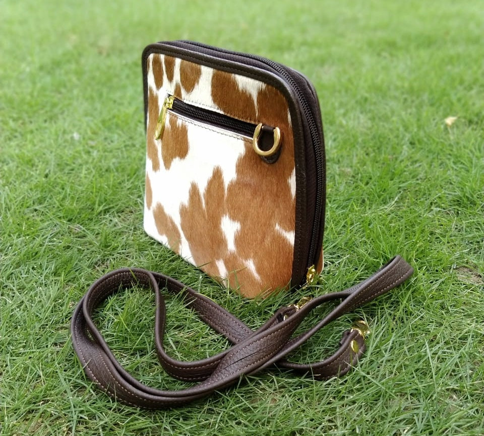 Cowhide Crossbody Bag